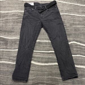 H&M Men's Dark Gray Straight Jeans